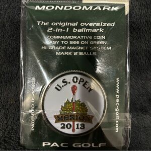 NWT Mondomark 2-in-1 2013 US Open ball marker.